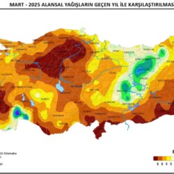 Türkiye Mart Ayında 35 Yılın En Düşük Yağışını Aldı