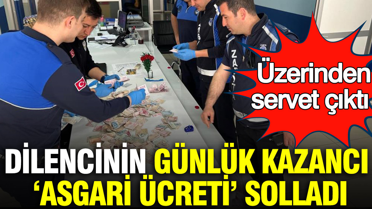 Dilencinin Günlük Geliri Asgari Ücreti Geçti: Şaşırtan Para Miktarı Ortaya Çıktı